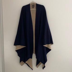 J McLaughlin blue and taupe wrap size OS(one size)